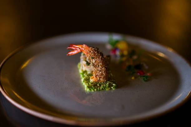 istock fine dining shrimp food on the plate 1427778211