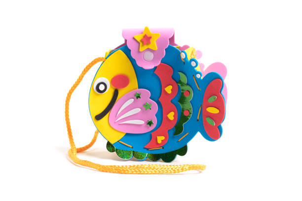 istock Bright children's toy bag isolated on white background. 1427795176