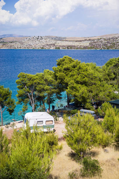 istock Camping at Adriatic sea, Croatia 1427804278