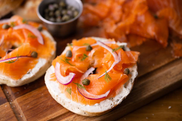 istock bagel with smoked salmon and cream cheese 1427846926