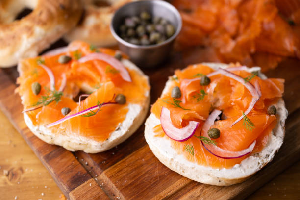 istock bagel with smoked salmon and cream cheese 1427847762