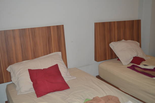 istock maroon and pink pillow covers in a hotel 1427852795