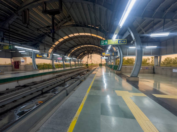 istock View of Delhi Metro Platform 1427853025