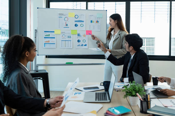 istock Multicultural Business people meeting at board room to brainstorming strategy workshop business 1427859908