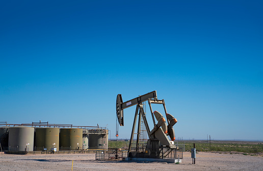Oil pump in New Mexico, USA