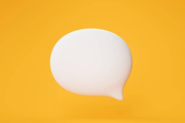 istock White speech bubble chat message communication icon sign or symbol background 3D illustration 1427863892