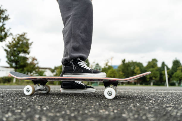 istock Skateboarding girl 1427877144