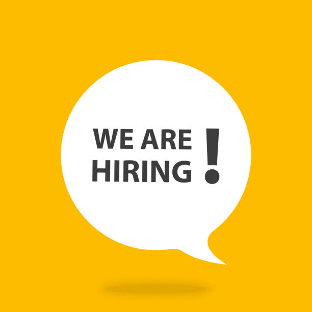 istock We are hiring speech bubble banner vector with copy space for business, marketing, flyers, banners, presentations, and posters. illustration 1427878382