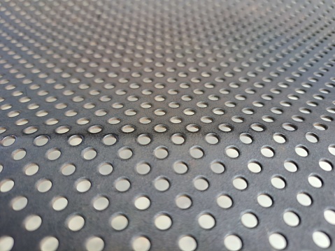 picture of the texture of metal iron with dot for wallpaper or background