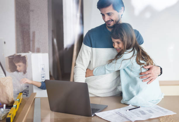 istock Home renovation with family 1427916262