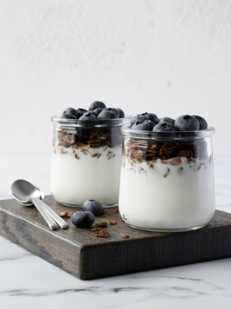 istock Granola with yogurt and berries 1427923815