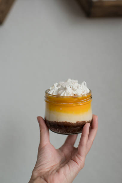 istock Baking in a glass jar in a woman's hand 1427941821