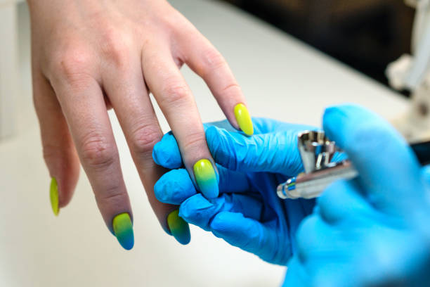430+ Airbrush Nails Stock Photos, Pictures & Royalty-Free Images