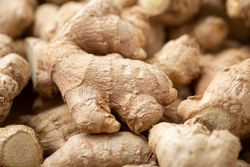 Ginger for adding to tea and dishes