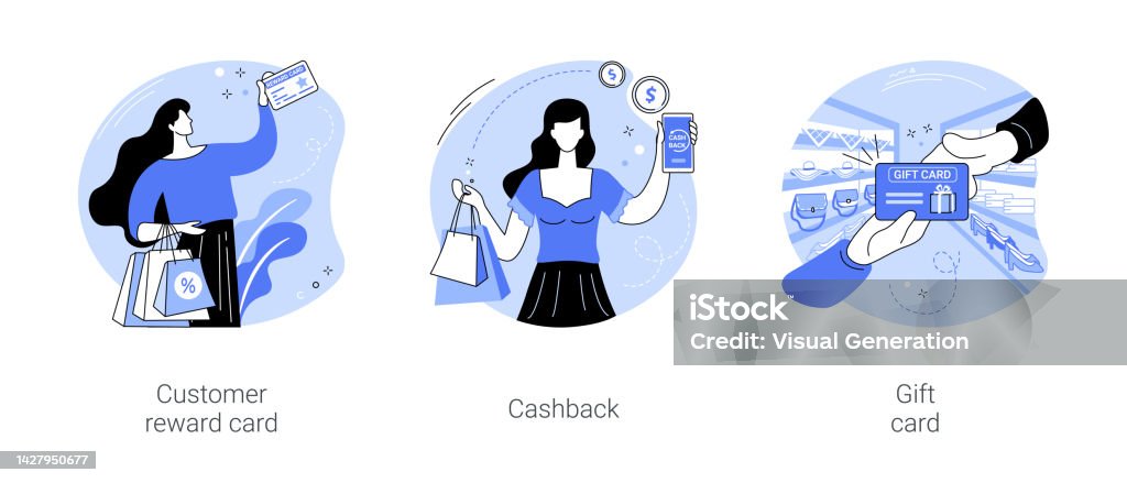 Loyalty Program Isolated Cartoon Vector Illustrations Se Stock ...