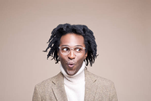 istock Portrait of excited man 1427953206