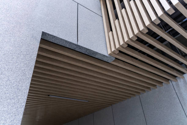 istock Corner and ceiling of modern architecture 1427959579