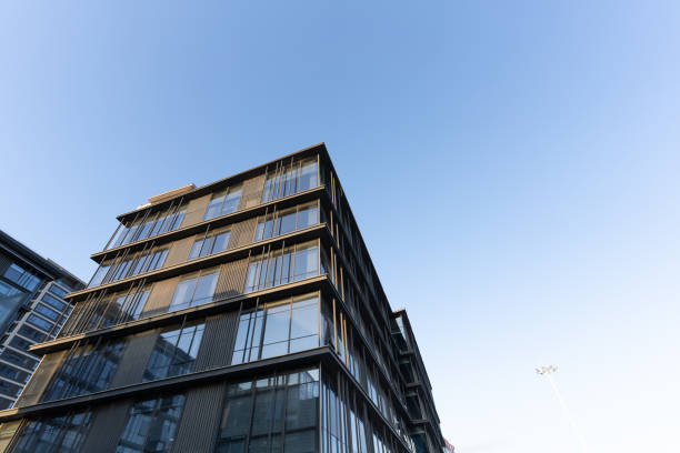 istock Part of Modern Urban Architecture from a Low Angle 1427959705
