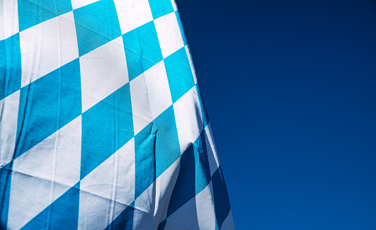 Bavarian Flag, Munich, Bavaria, Germany