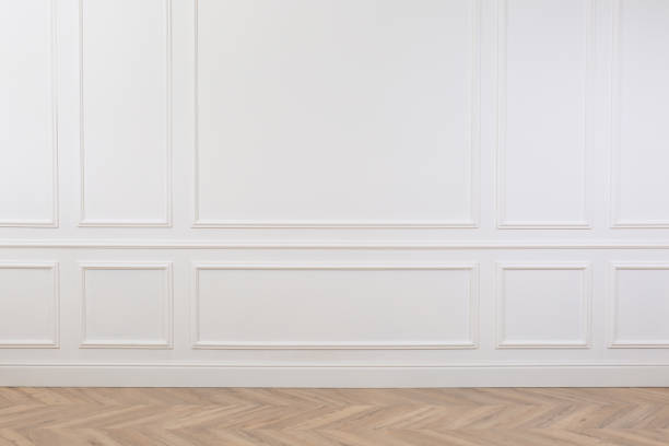 istock Blank white wall in room. Space for design 1427969369