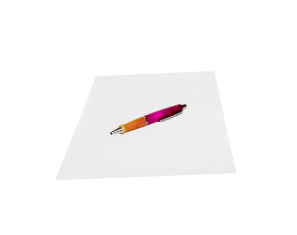 istock Paper and pen isolated 1427972823