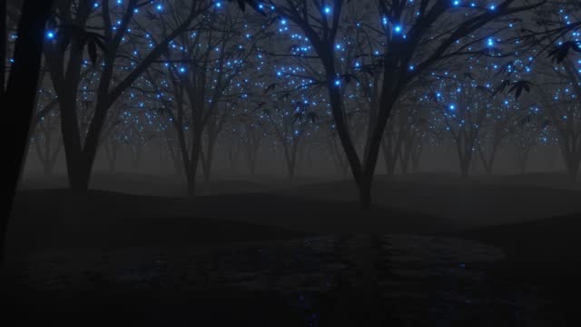 Forest animation loop 3D animation