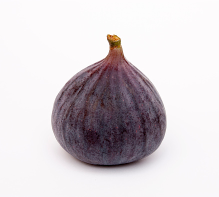 Fruit of fig isolated on a white background.
