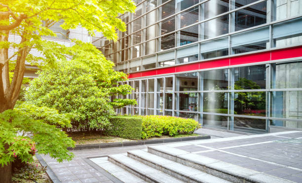 istock Office Park in Kyoto, Japan 1427984299