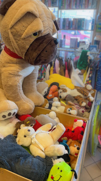 istock Stuffed animals in a thrift shop 1427987450
