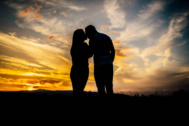 istock Young romantic couple in love 1427987914