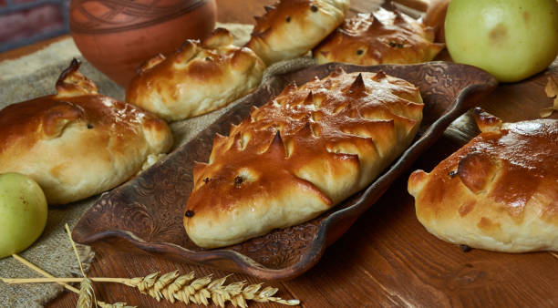 istock Russian pies Pirog piroshki 1427997011