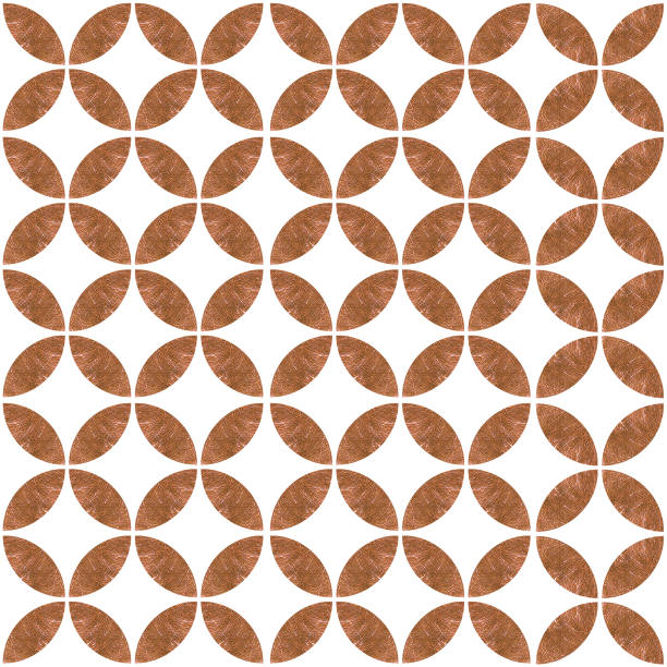 ilustraciones, imágenes clip art, dibujos animados e iconos de stock de patrón de adorno sin costuras. pétalos dorados. aislado sobre un fondo blanco. - silk bronze brown backgrounds