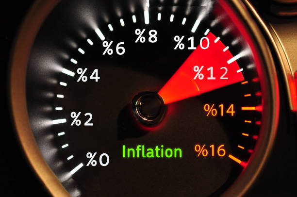 istock Inflation meter and high inflation concept 1428023900