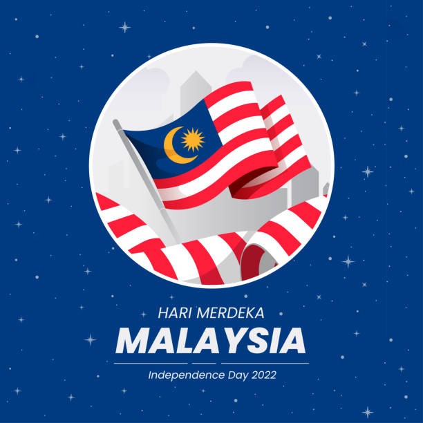 illustrations, cliparts, dessins animés et icônes de médias sociaux du jour de l’indépendance de la malaisie - jour de lindépendance