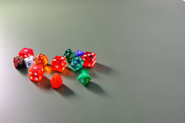 istock Different dice for role playing game or board games. 1428072817