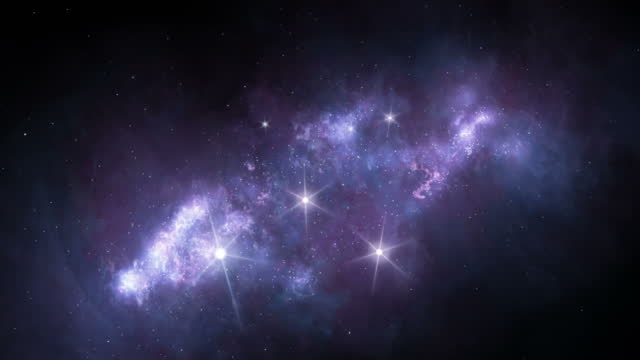 Dolphin shaped cosmic nebula