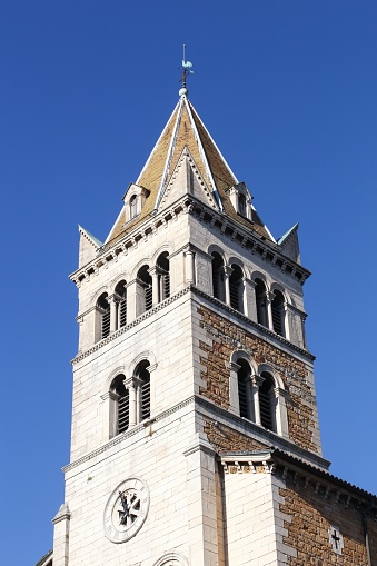 Saint Blaise church in Ecully in the Rhone department, France