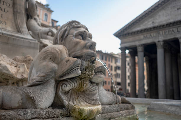 istock Fountains at The Piazza della Rotonda. 1428119191