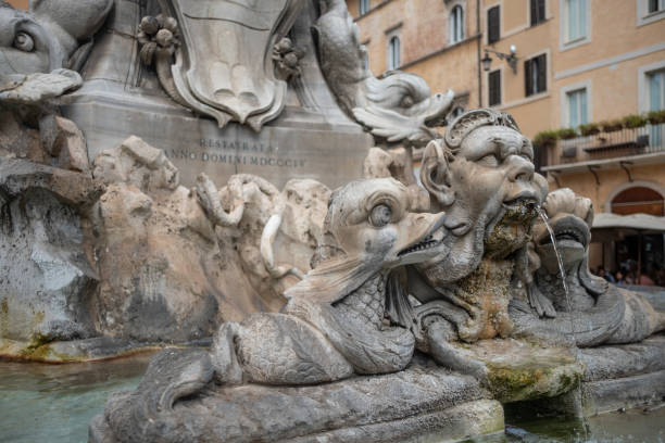 istock Fountains at The Piazza della Rotonda. 1428119354