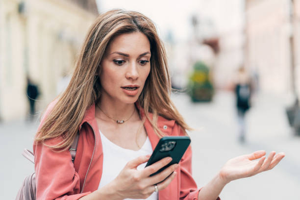 istock Woman with smartphone 1428126795