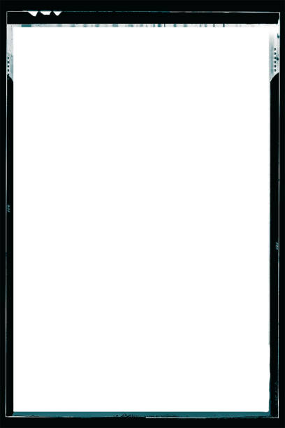 Film frame border black grunge white inside vintage effect
