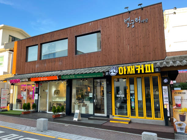 Seoul Bukchon, Korea - September 8th 2022, Its the Bukchon Hanok village in Downtown Seoul Korea. 서울 북촌
