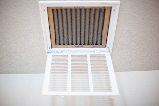old plastic silver grille, ventilation grille made of plastic painted with silver paint