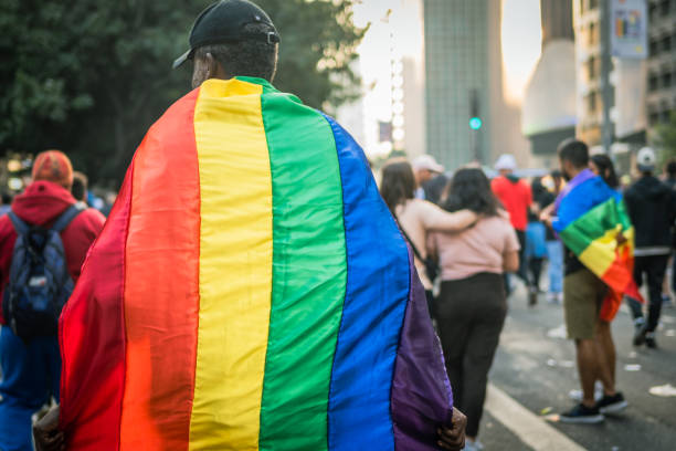 istock A pansexual at the LGBTQIA+ pride parade 1428182324