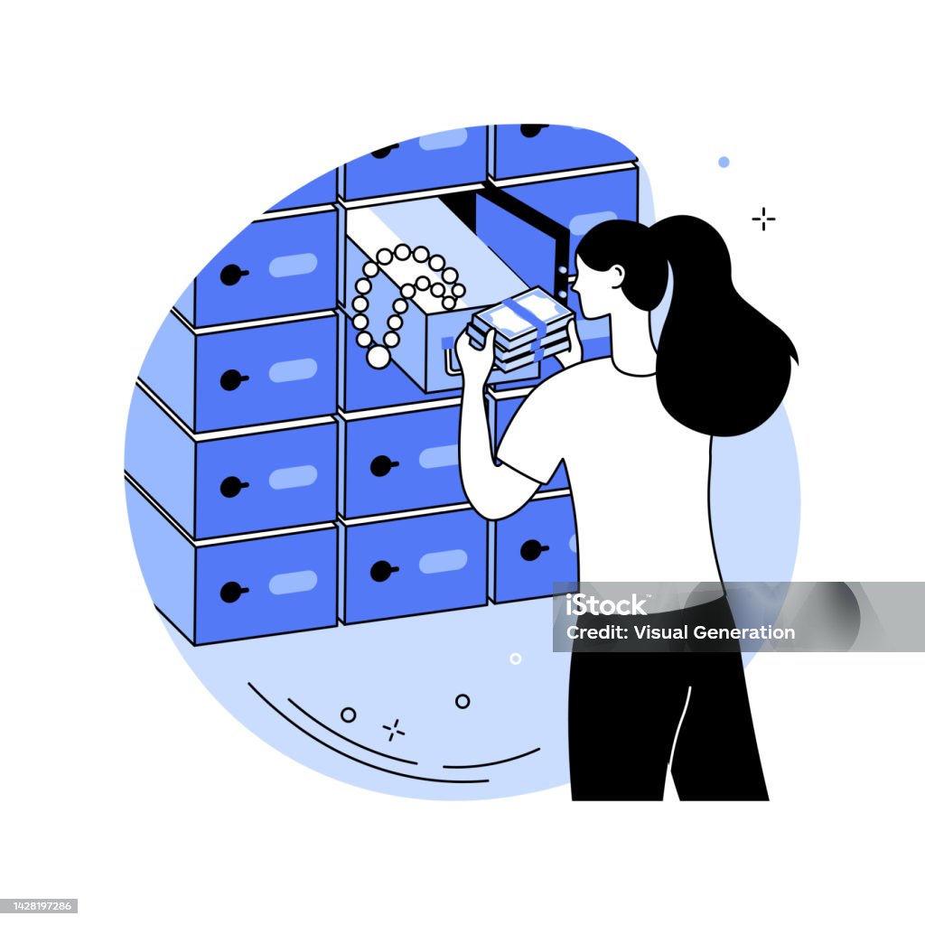 Locker Inspector Image Locker Facilities Isolated Cartoon Vector Illustrations Stock ...