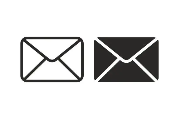 Vector illustration of Mail icon
