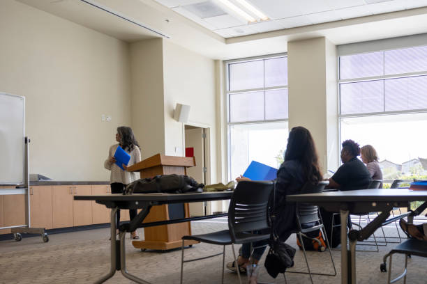 istock Adult Classroom Scene 1428217582
