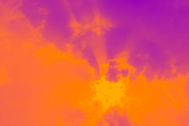 istock Orange and Magenta Psychedelic Background 1428217588