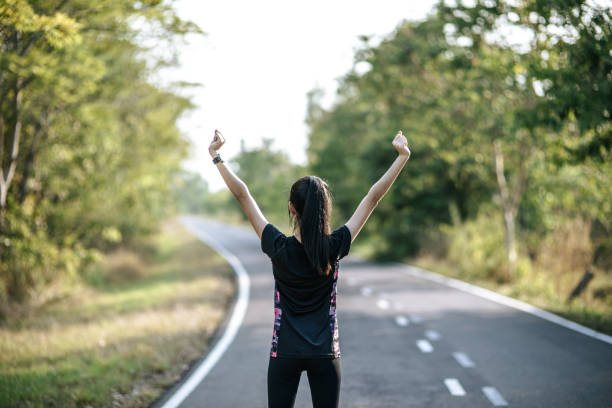 istock Women warm up before and after exercising. 1428226920