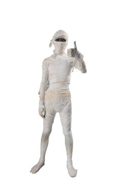 istock Mummy standing and showing thumb up 1428227263